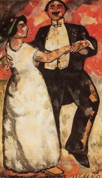 Kazimir Malevich Painting - argentine polka 1911 Kazimir Malevich